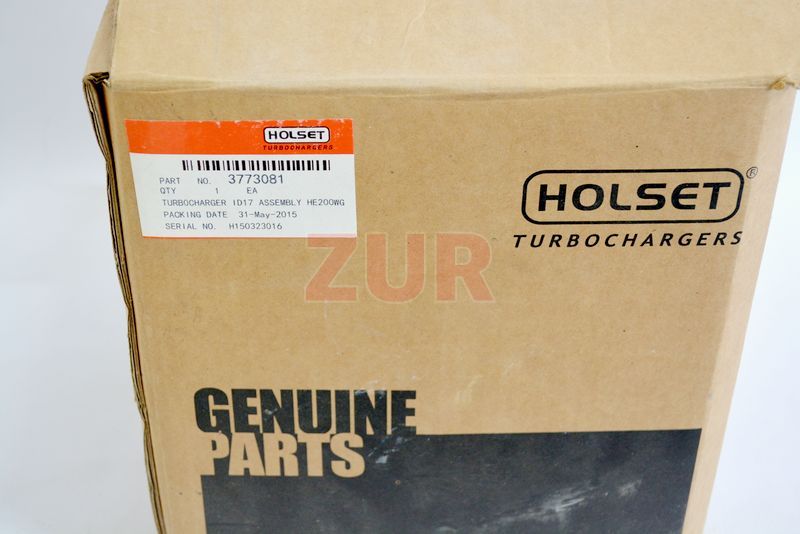Турбокомпрессор HOLSET HE200W ISF2.8 Евро4 3773080 3773080 / 3773081