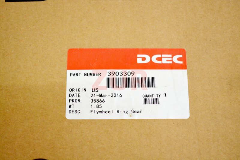 Венец маховика (412х15х 173 зубьев) 6BT 3903309 3903309