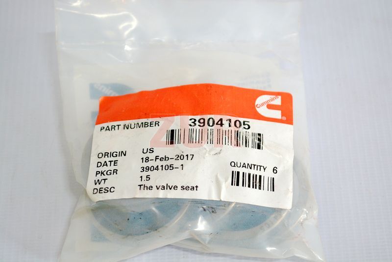 Седло клапана выпускного (головка блока цилиндров) 4-6BT 3904105 3904105