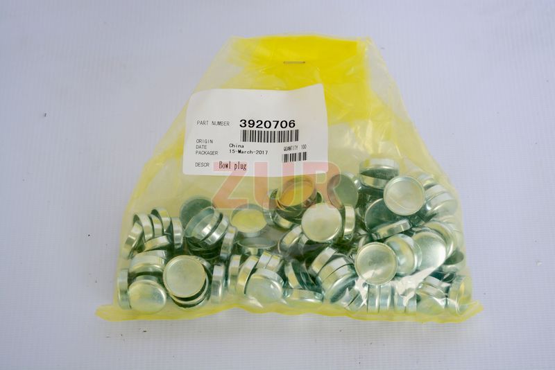 Заглушка ГБЦ D=22.5см 3920706 3920706