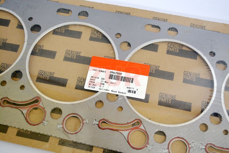 Прокладка ГБЦ 6ISLe (Оригинал) 3967059 / 4937728 / 3943366 / 4981796