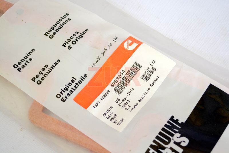 Прокладка коллектора впускного ISF2.8 (АНАЛОГ) (C) 4983654