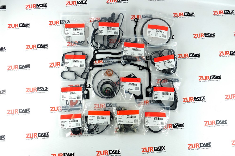 Комплект прокладок двигателя ISF2.8 (АНАЛОГ) (C) C5257188