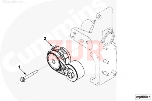 Ролик натяжной 6ISBe, 6ISDe 230-270 3973820 3973820 / 3287277